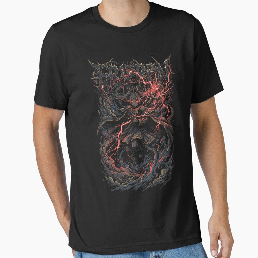 Mage Elf Spelling Magic Dark Art by Tokyo Retro