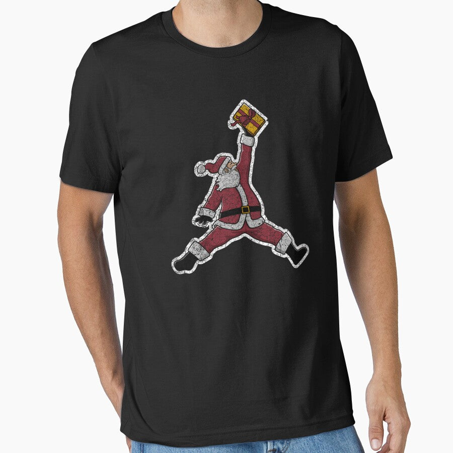 Santa Dunk by basketballss T-Shirts, Hoodie, Sweatshirt | BlankRebels.com (Image 1)