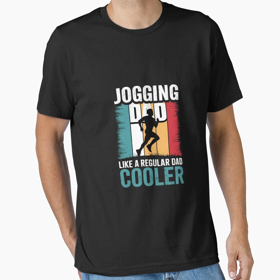 Mens Jogging Dad Like A Regular Dad Father's Day by CombatTask T-Shirts, Hoodie, Sweatshirt | BlankRebels.com (Image 1)