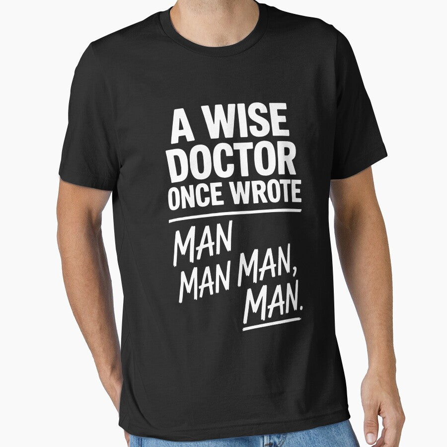A Wise Doctor Once Wrote Medical Doctor Handwriting by banbopbii T-Shirts, Hoodie, Sweatshirt | BlankRebels.com (Image 1)