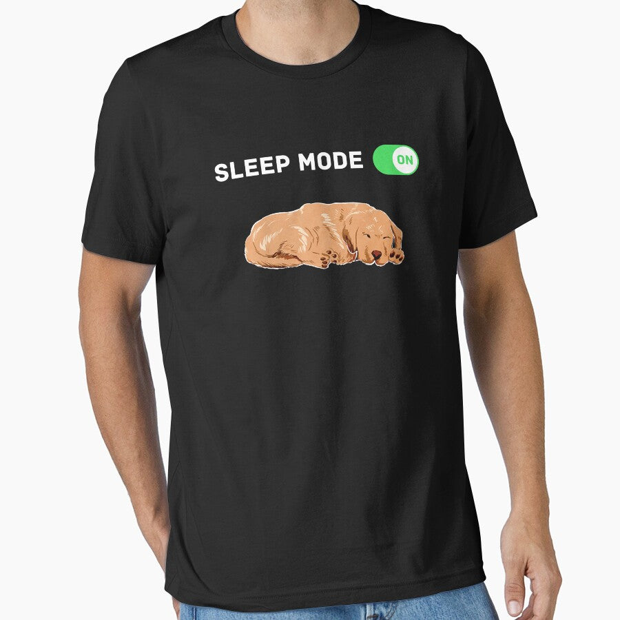 Sleep Mode On Dog Pajamas Golden Retriever PJs by MichealExan T-Shirts, Hoodie, Sweatshirt | BlankRebels.com (Image 1)