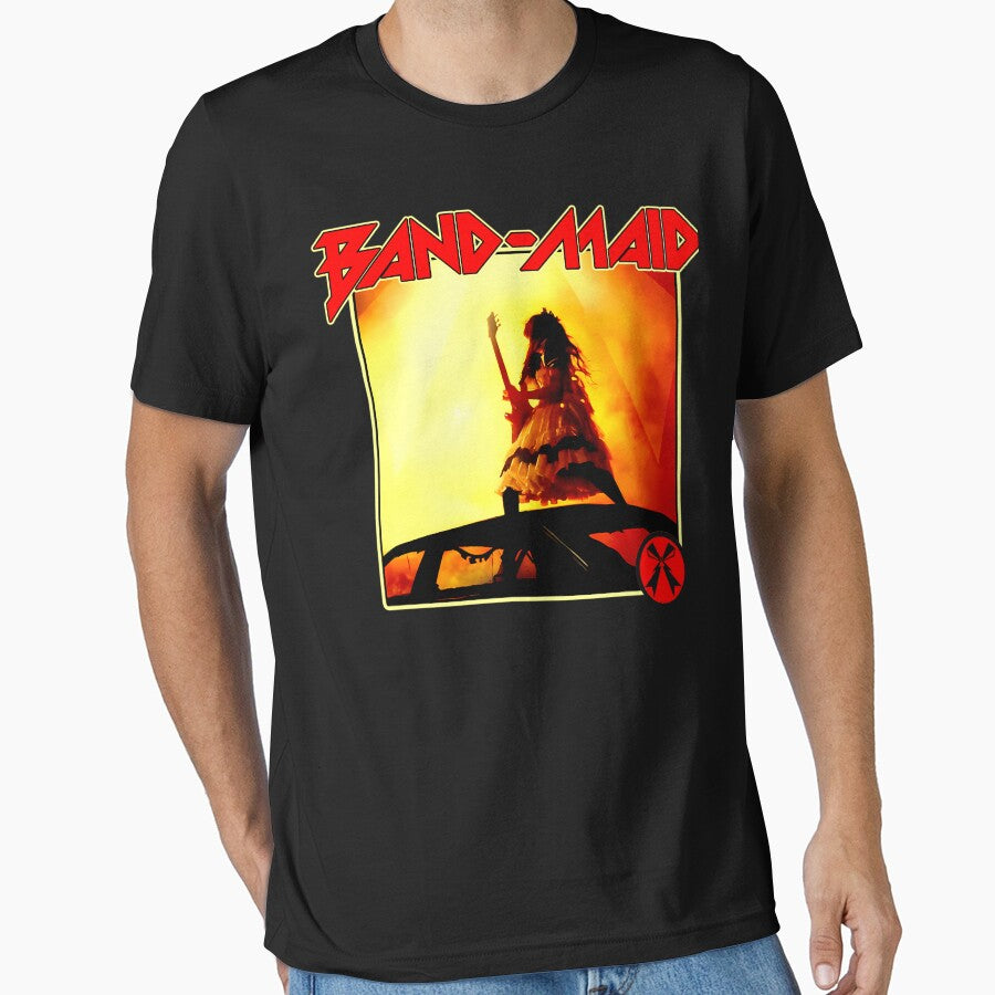 Japanese Rock Ba.nd Ma.id Inspired Artwork With Fierce Energy by LelahThomp T-Shirts, Hoodie, Sweatshirt (Image 1)
