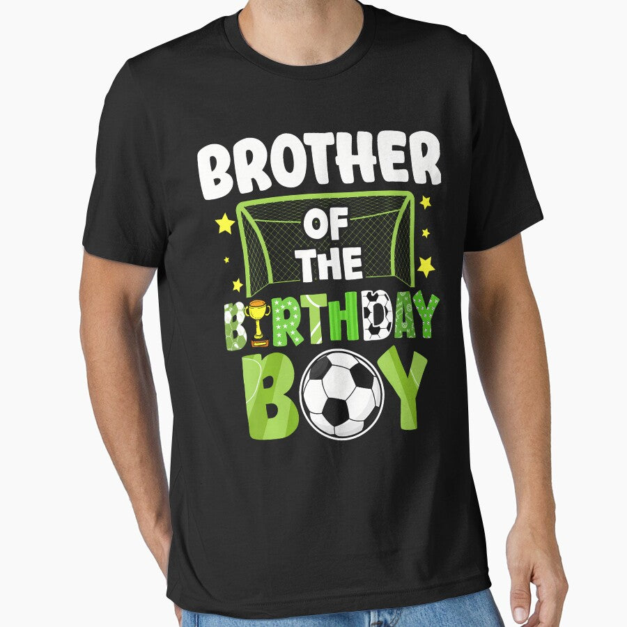 Soccer Brother Birthday Boy Party Soccer Family Matching by MadalynKiehn