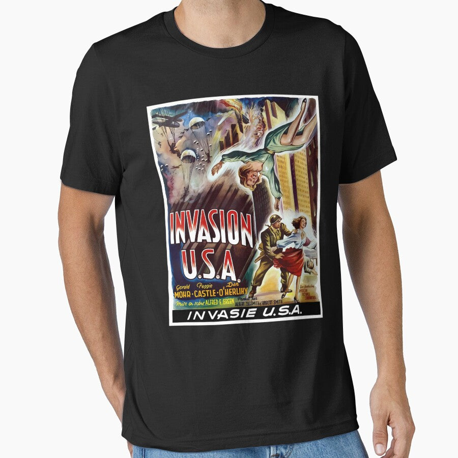 Invasion USA aka Invasie by AgricanCaouette T-Shirts, Hoodie, Sweatshirt | BlankRebels.com (Image 1)