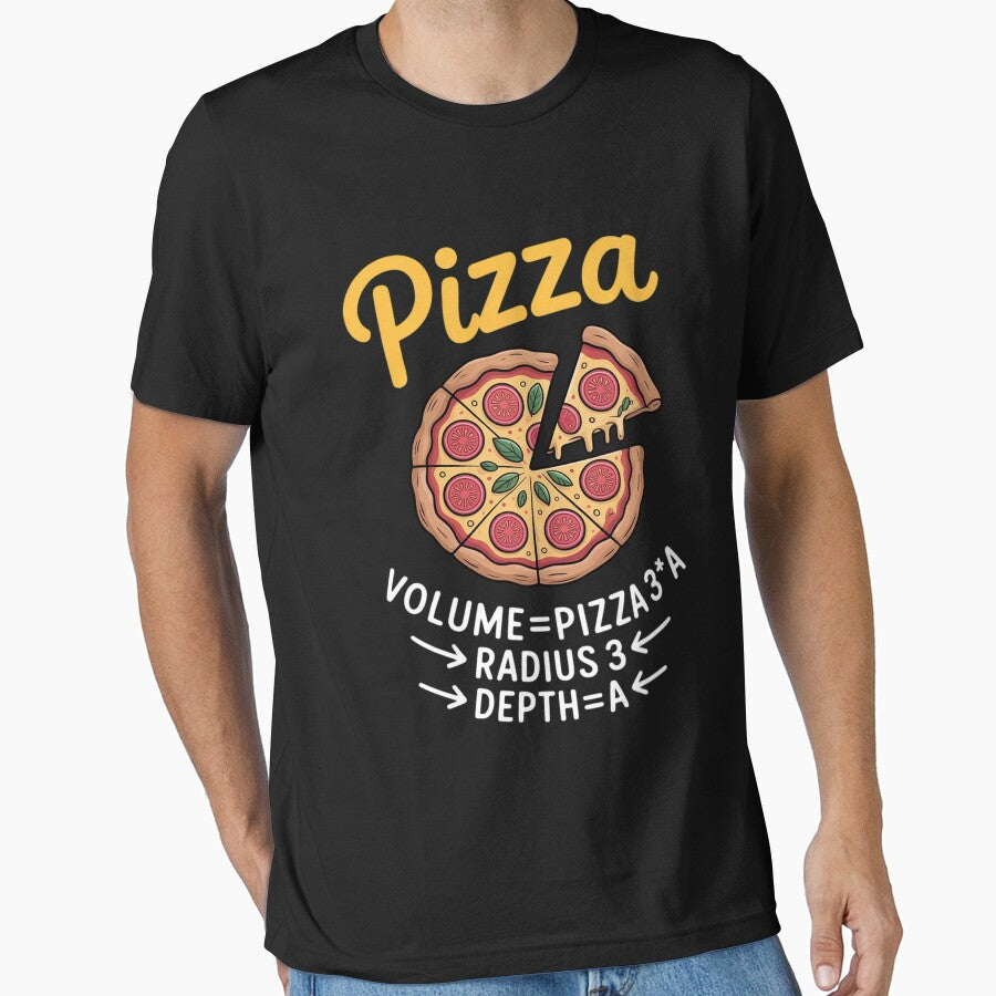 Pizza Volume Formula - Food Lover Math Foodie by LindseyKris T-Shirts, Hoodie, Sweatshirt | BlankRebels.com (Image 1)