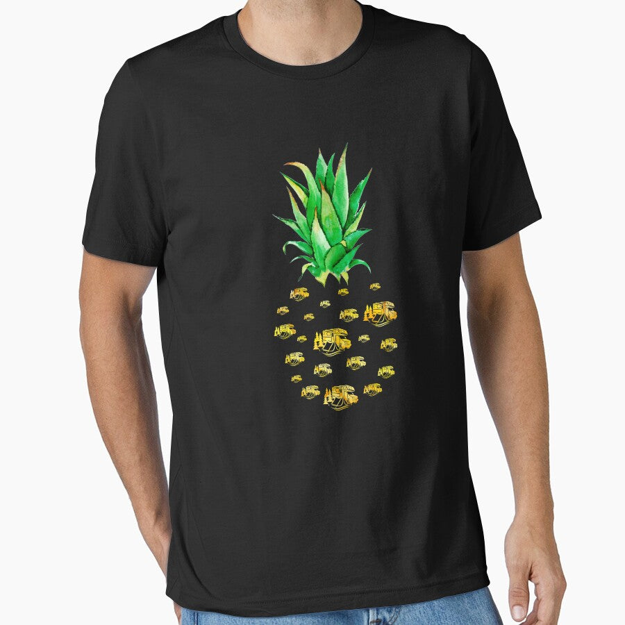 Water Color Pineapple Camping by C300 T-Shirts, Hoodie, Sweatshirt | BlankRebels.com (Image 1)