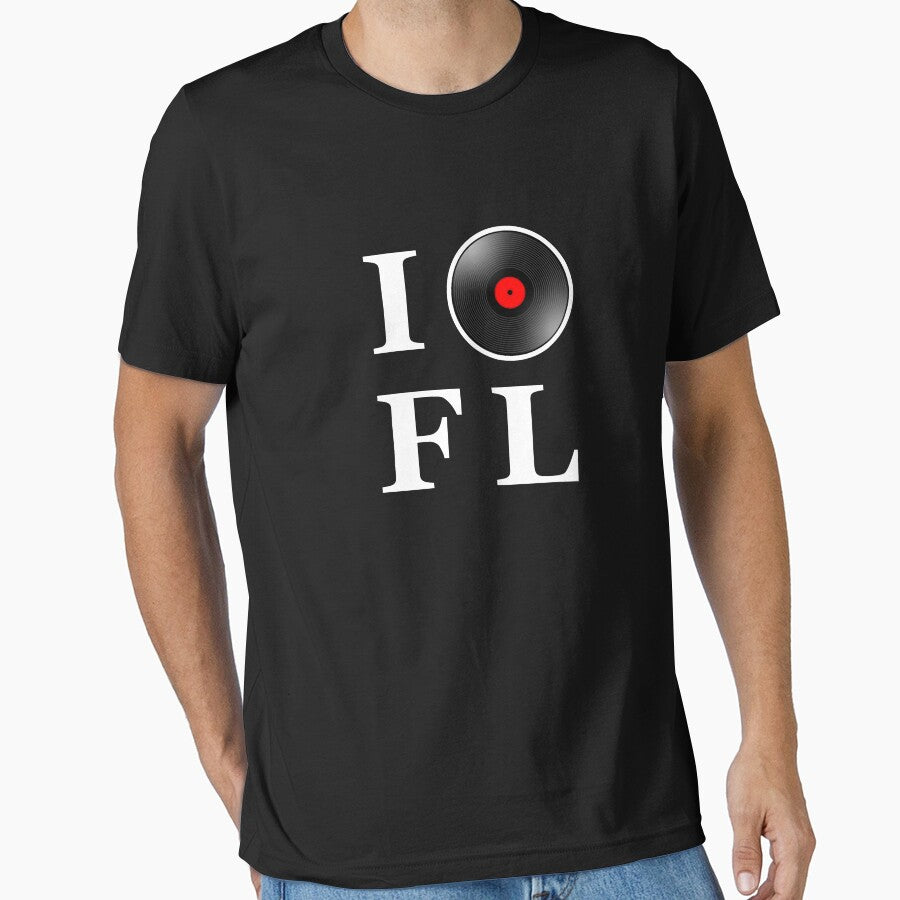 DJ Vinyl Record I Spin FL Gift by SuperFreshArt T-Shirts, Hoodie, Sweatshirt | BlankRebels.com (Image 1)