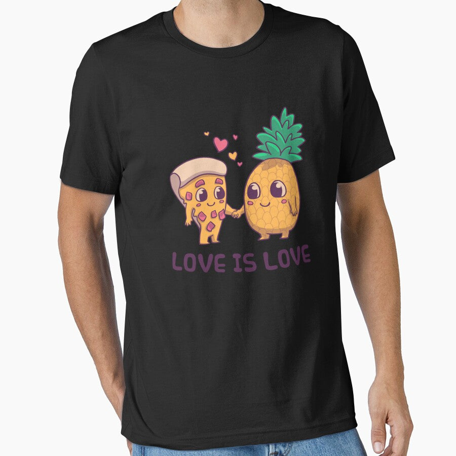 Love is Love Pineapple Pizza by TED-DESIGN T-Shirts, Hoodie, Sweatshirt | BlankRebels.com (Image 1)