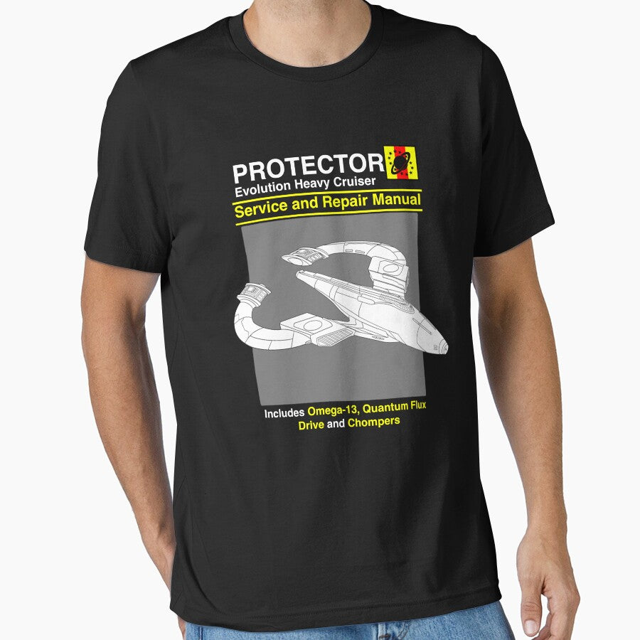 Vintage Retro Galaxy Quest Protector Manual Gifts Best Men by Ellis032Flores T-Shirts, Hoodie, Sweatshirt (Image 1)