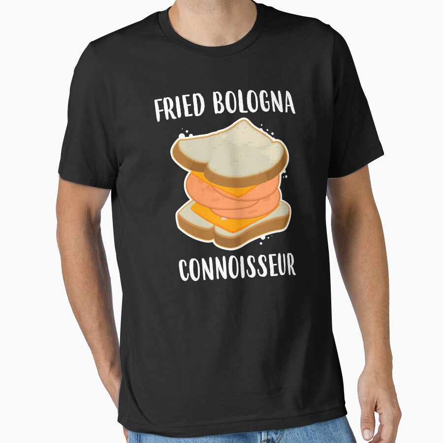 Funny Foodie Fried Bologna Connoisseur product by jakehughes2015 T-Shirts, Hoodie, Sweatshirt | BlankRebels.com (Image 1)