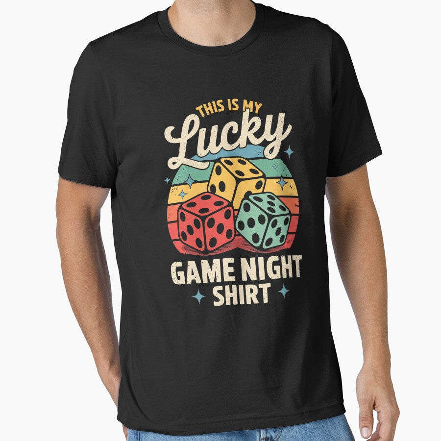 Game Night Host I Lucky Board Game Night by Hlz-0118 T-Shirts, Hoodie, Sweatshirt | BlankRebels.com (Image 1)