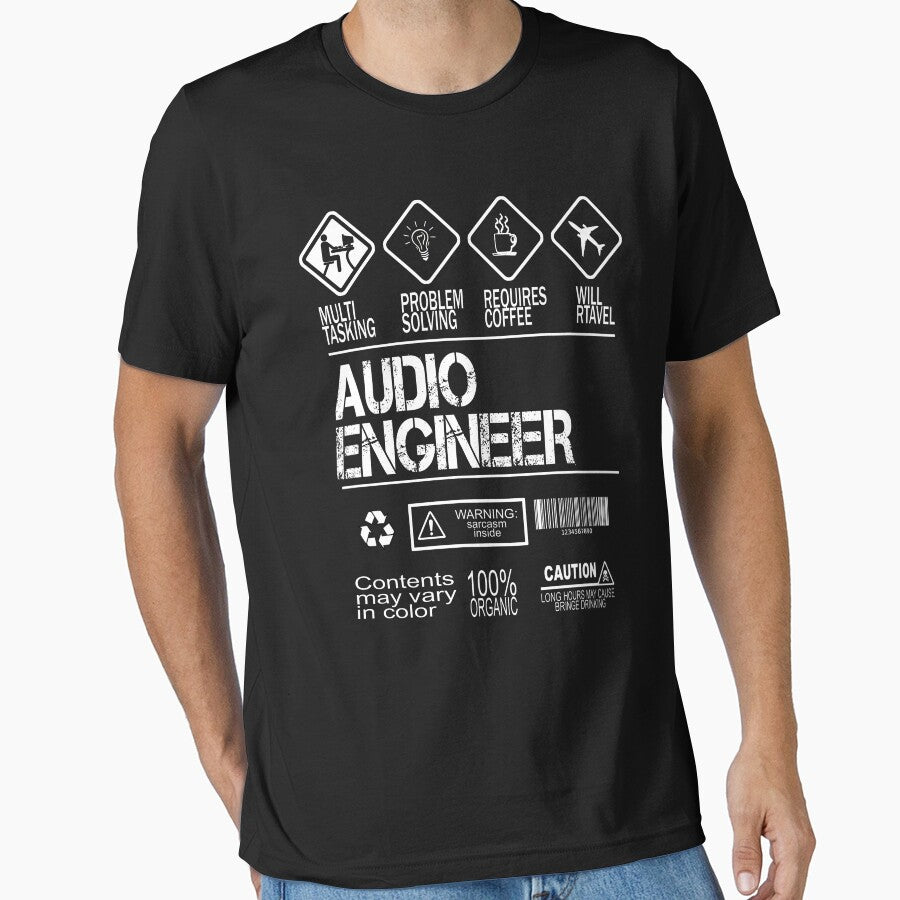 Audio Engineer Funny by ktmaem T-Shirts, Hoodie, Sweatshirt | BlankRebels.com (Image 1)