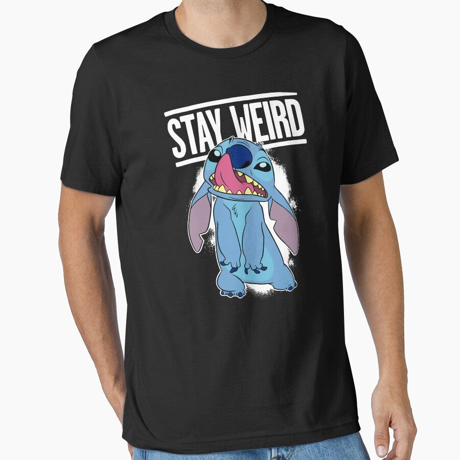 Stay weird funny cartoon T-shirt by BestgenAlbrecht Hoodie, Sweatshirt | BlankRebels.com (Image 1)