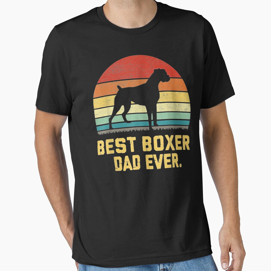 Vintage Best Boxer Dad Ever T-Shirts, Hoodie, Sweatshirt