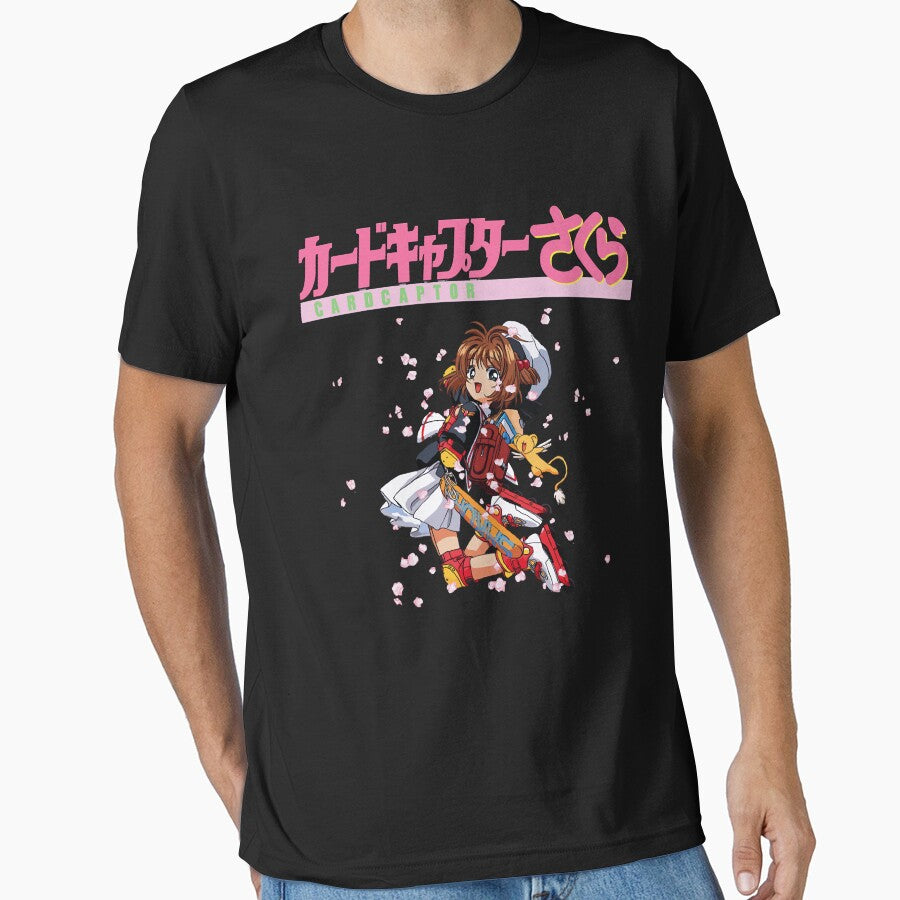Cardcaptor sakura roller skates logo classic t shirt by antionne2133