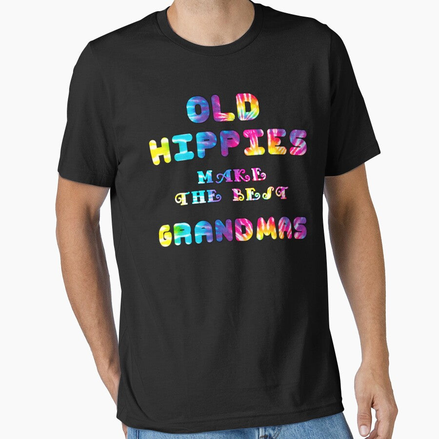 Old hippies make the best Grandmas by Brad Chambers T-Shirts, Hoodie, Sweatshirt | BlankRebels.com (Image 1)