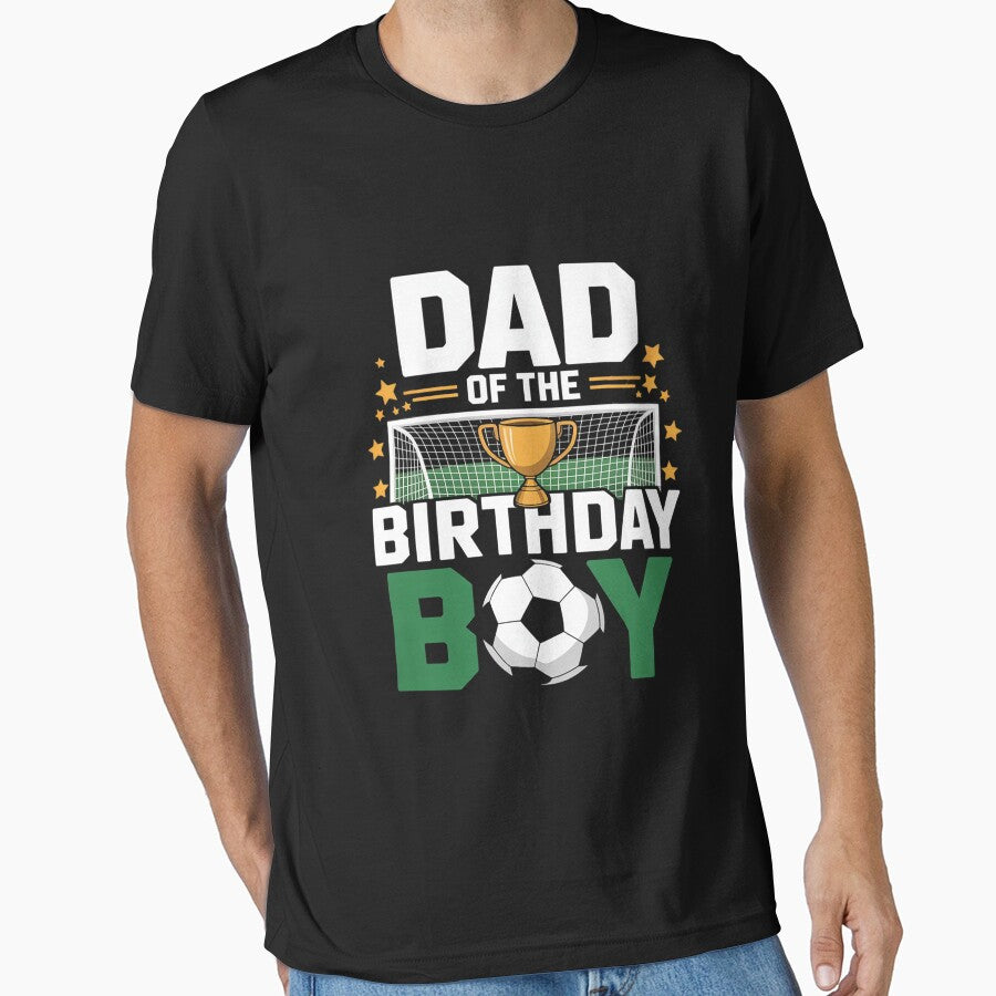 Soccer Dad Birthday Boy Party Soccer Family Matching by MuteElevent