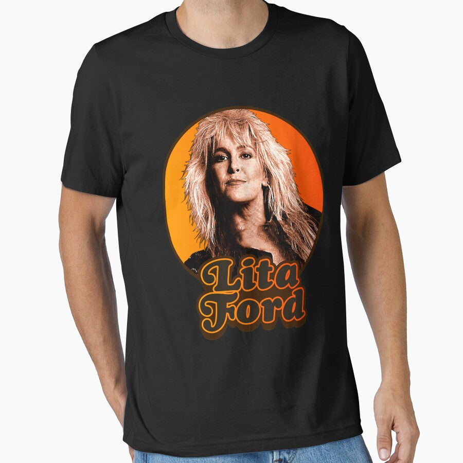 Lita Ford Retro Glam Metal Legend Classic T-Shirts, Hoodie, Sweatshirt