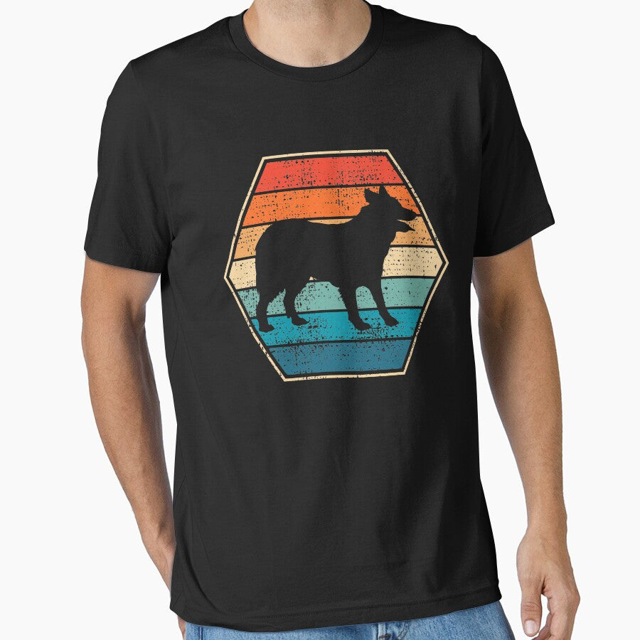 Border Collie Vintage by 4tomic T-Shirts, Hoodie, Sweatshirt | BlankRebels.com (Image 1)