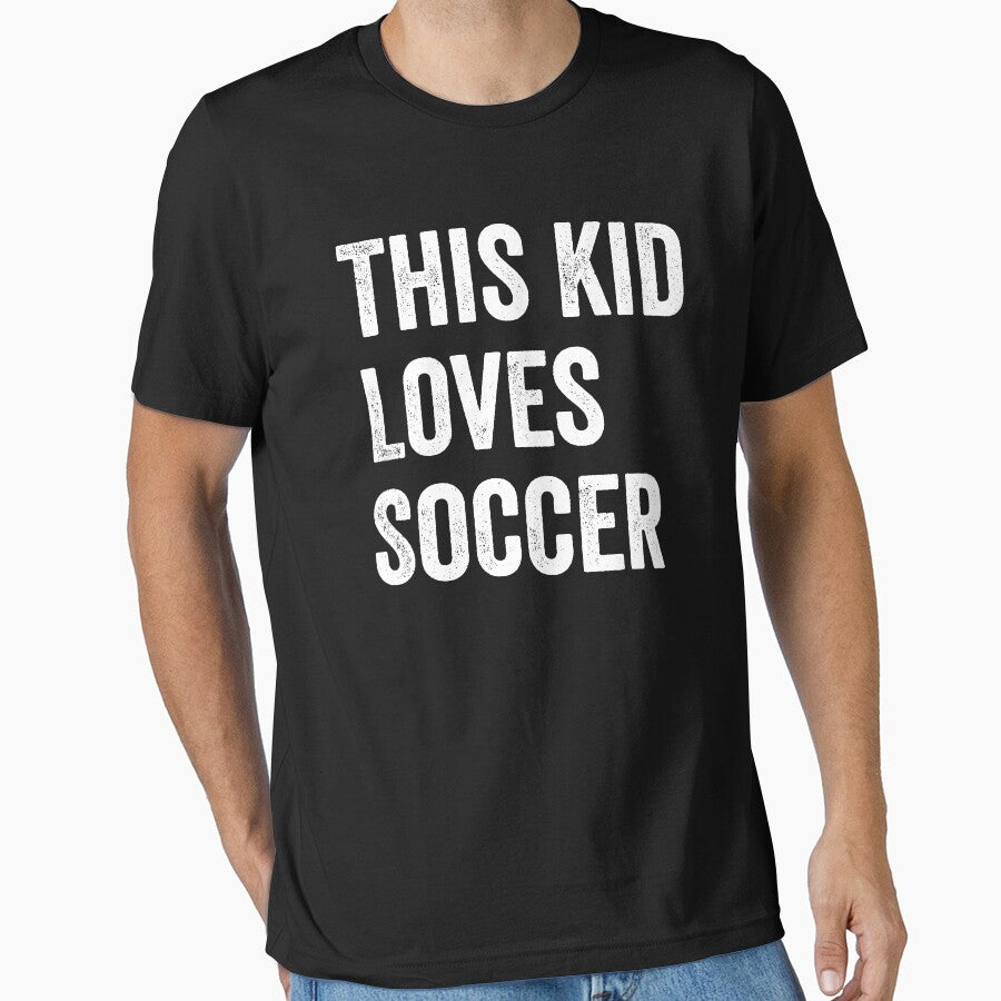 This Kid Loves Soccer Lover by WhistleCloset