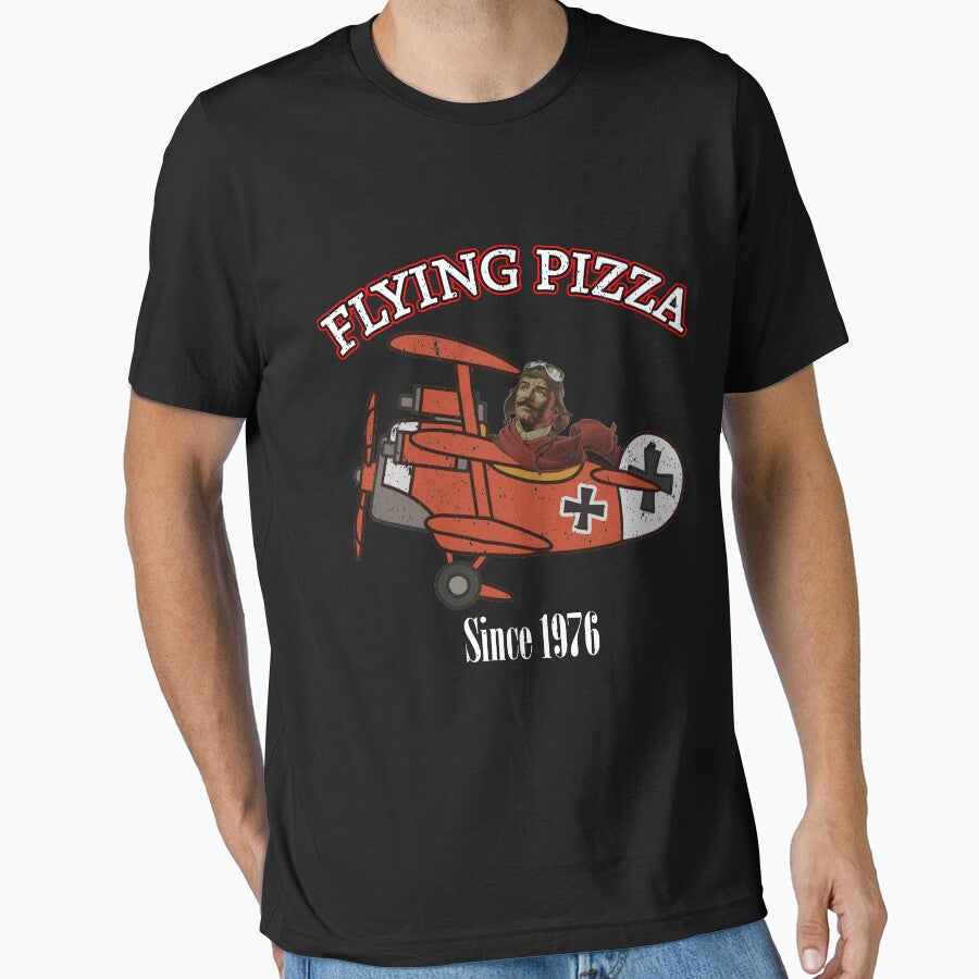 Flying Pizza by TrendyRBTrinks T-Shirts, Hoodie, Sweatshirt | BlankRebels.com (Image 1)