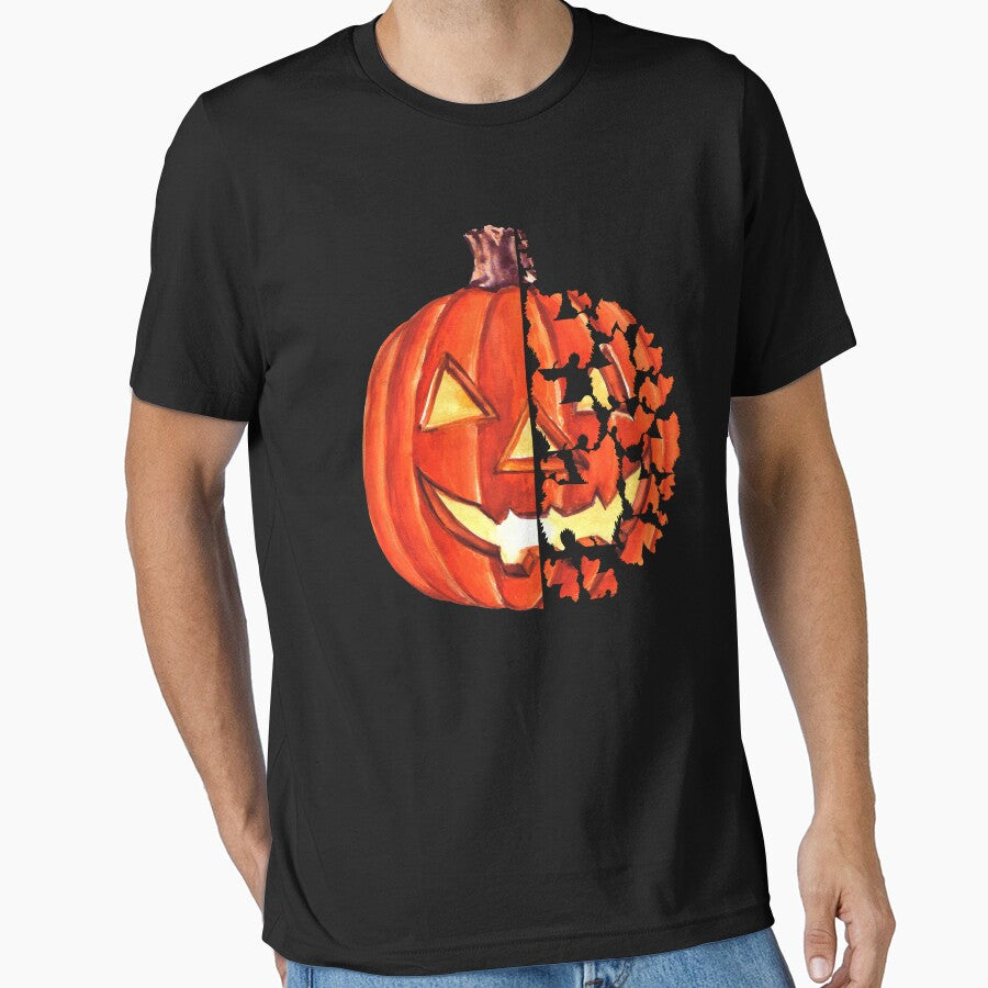 Yorkies Pumpkin Funny Dog Halloween by DNW-art T-Shirts, Hoodie, Sweatshirt | BlankRebels.com (Image 1)