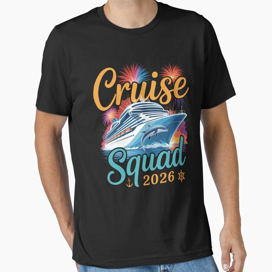 Cruise Squad 2026 Summer Vacation Matching Family by MaryoKing T-Shirts, Hoodie, Sweatshirt | BlankRebels.com (Image 1)