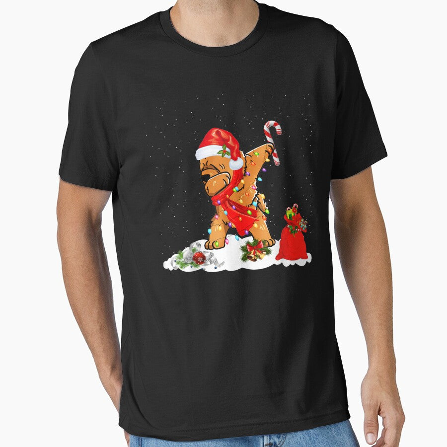 Chow Chow Dog Dabbing Funny Christmas by ManishDayal T-Shirts, Hoodie, Sweatshirt | BlankRebels.com (Image 1)