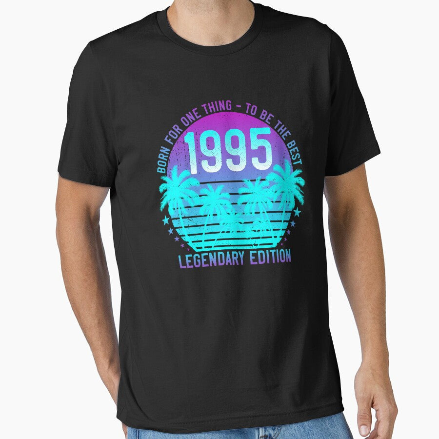 1995 Legendary Edition Birthday 26th Vintage Aesthetic by ZNOVANNA T-Shirts, Hoodie, Sweatshirt | BlankRebels.com (Image 1)