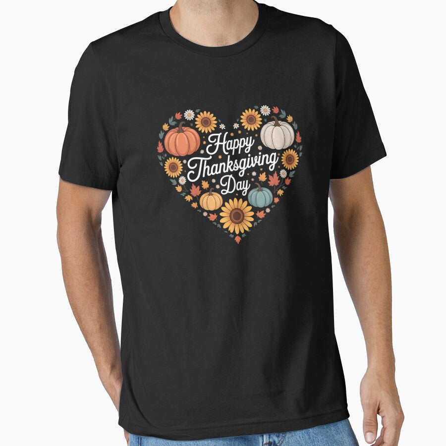 Happy Thanksgiving for Boys Girls Kids Thanksgiving Family by JonBarnes22 T-Shirts, Hoodie, Sweatshirt (Image 1)