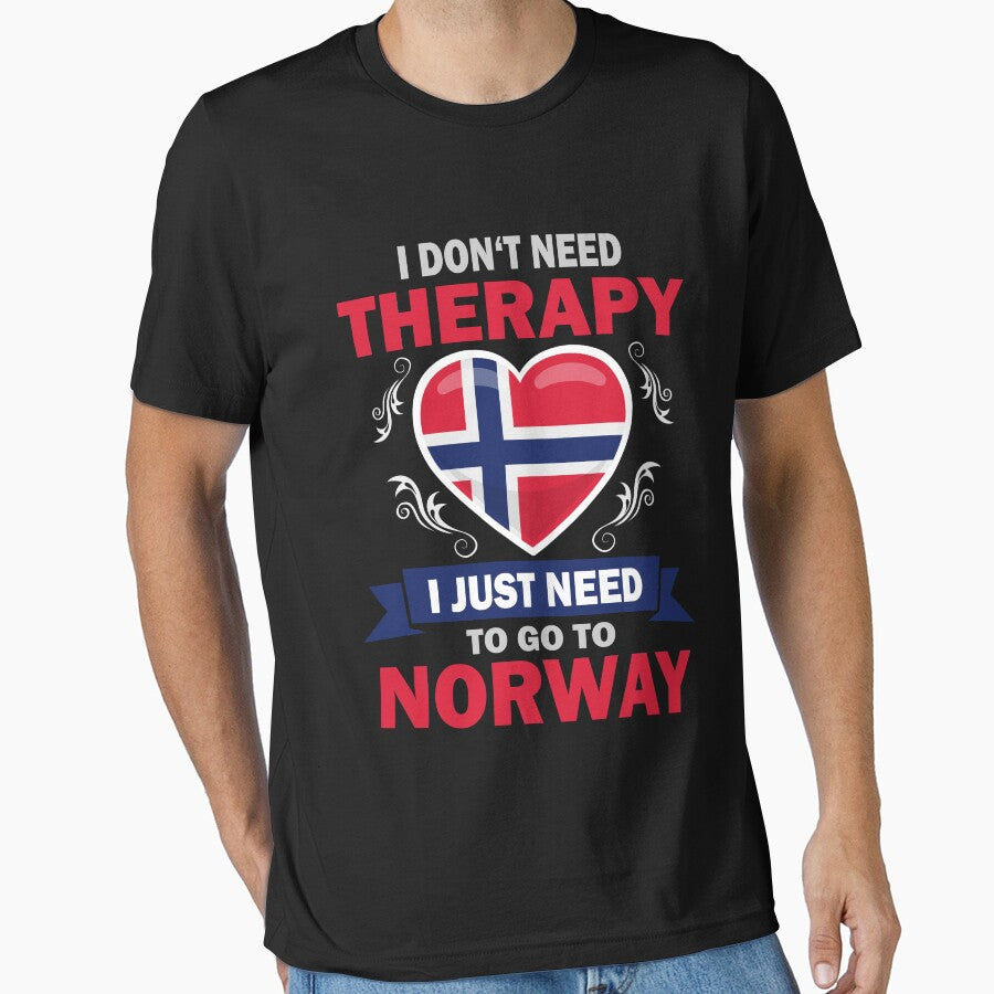 Therapy Norway by shirtystar T-Shirts, Hoodie, Sweatshirt | BlankRebels.com (Image 1)