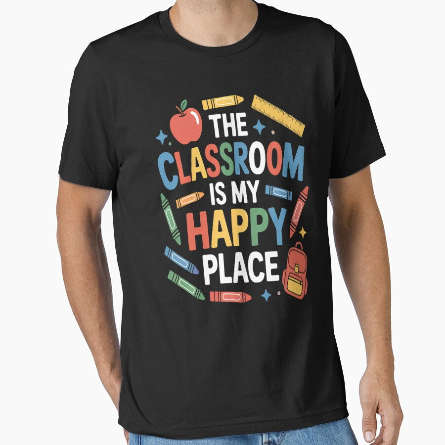 Classroom Is My Happy Place Learning Magic T-Shirts, Hoodie, Sweatshirt