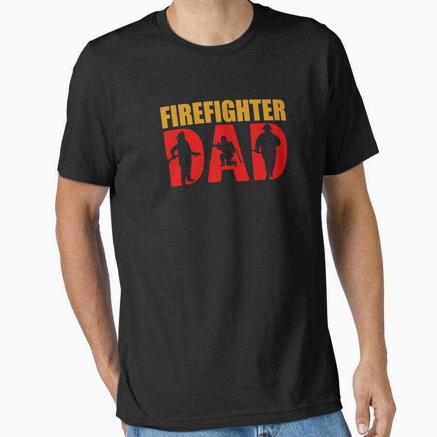 FIREFIGHTER DAD by place-design T-Shirts, Hoodie, Sweatshirt | BlankRebels.com (Image 1)