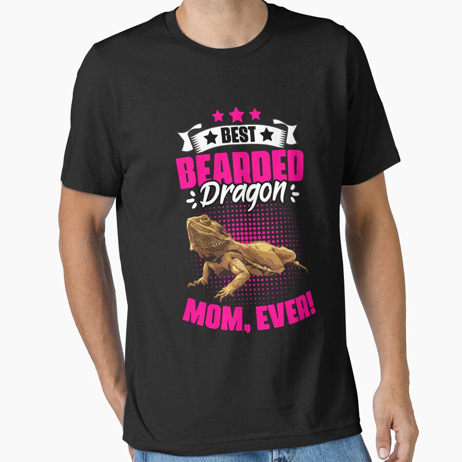 Bearded Dragon Mom Funny Pet Humor For A Reptile Lizard Fan by Nessshirts T-Shirts, Hoodie, Sweatshirt (Image 1)