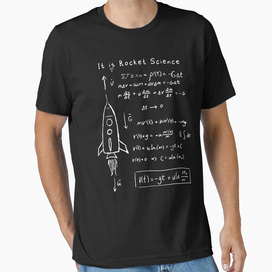 Astrophysics Rocket Aerospace Science Art by MrEddie10 T-Shirts, Hoodie, Sweatshirt | BlankRebels.com (Image 1)