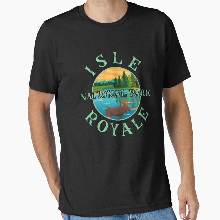 Isle Royale National Park Novelty Graphic by dediazdeyson5 T-Shirts, Hoodie, Sweatshirt | BlankRebels.com (Image 1)