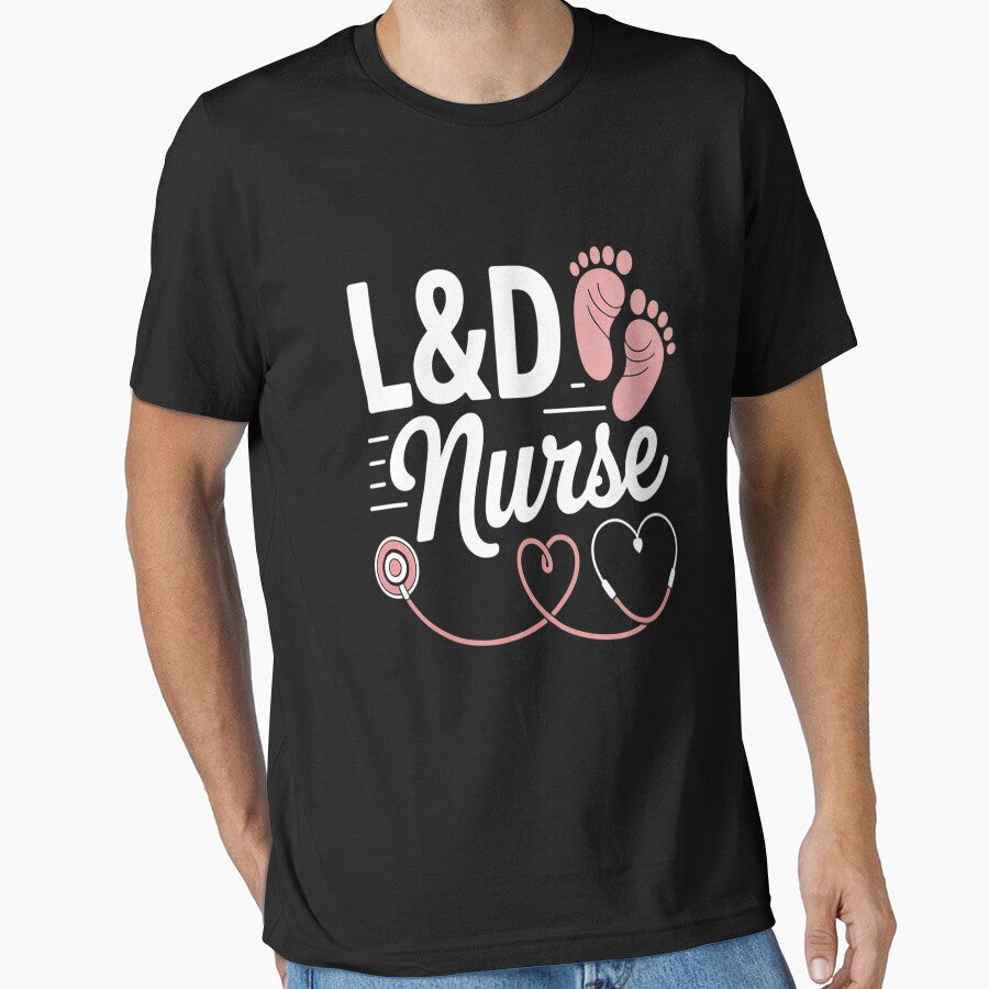 Cute Labor and Delivery Nurse - L&D Nurse Appreciation by kakashinn T-Shirts, Hoodie, Sweatshirt | BlankRebels.com (Image 1)