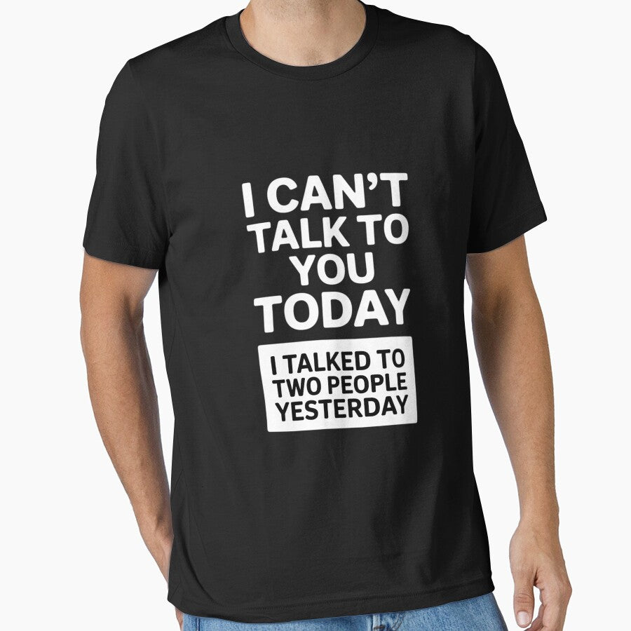 Introvert - Can't Talk To You Today by CareTopping T-Shirts, Hoodie, Sweatshirt | BlankRebels.com (Image 1)