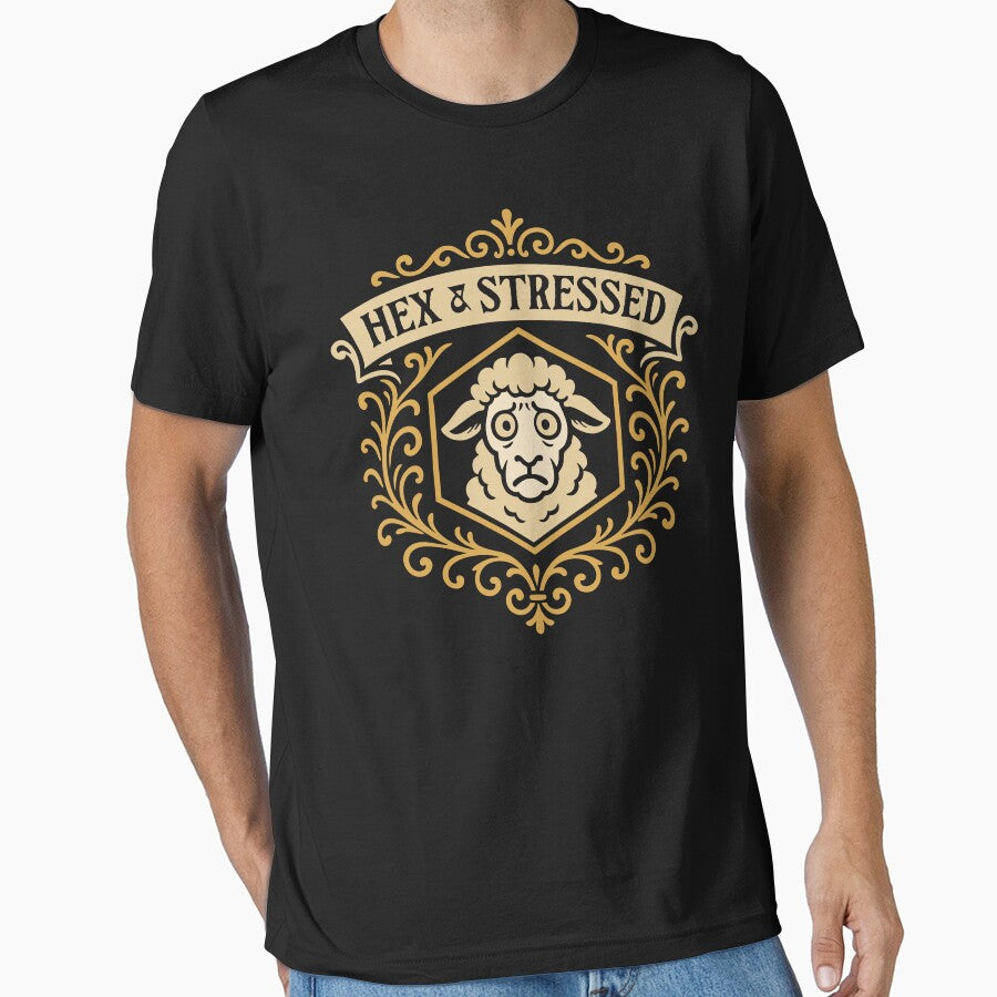 Hex and Stressed Funny Family Game Night by pixeptional T-Shirts, Hoodie, Sweatshirt | BlankRebels.com (Image 1)