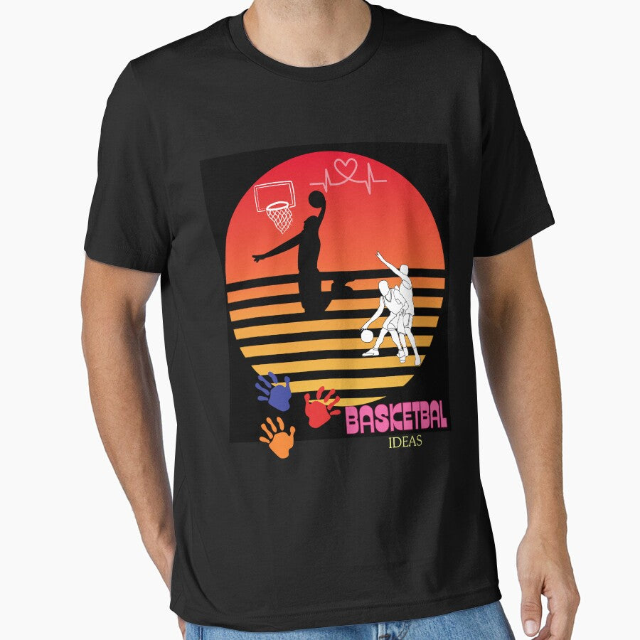 Basketball Ideas T-Shirts by paknapat Hoodie, Sweatshirt | BlankRebels.com (Image 1)