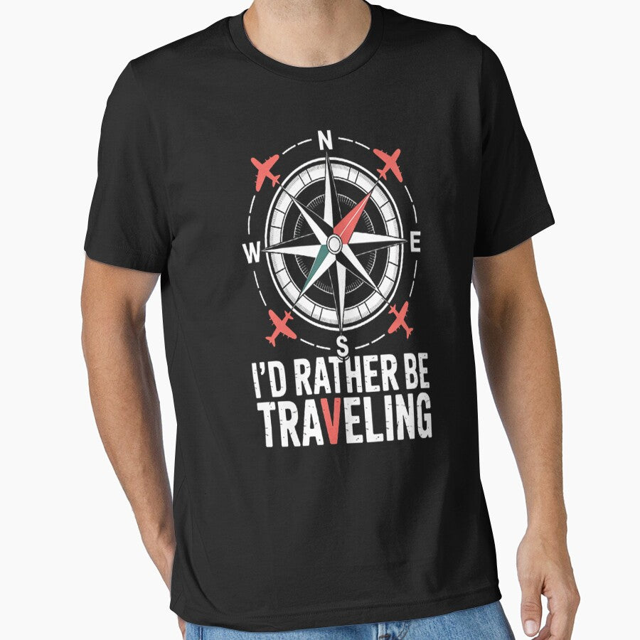 Travelers Travel Vacation I'd Rather Be Traveling by brinbotty