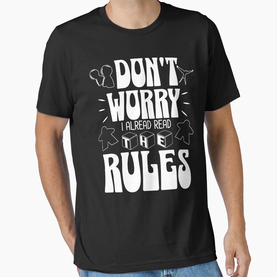 Don't worry I already read the rules - Rules Lawyer’s Life. Board Gamer gift by Zanda-Nerd-Shop T-Shirts,... (Image 1)