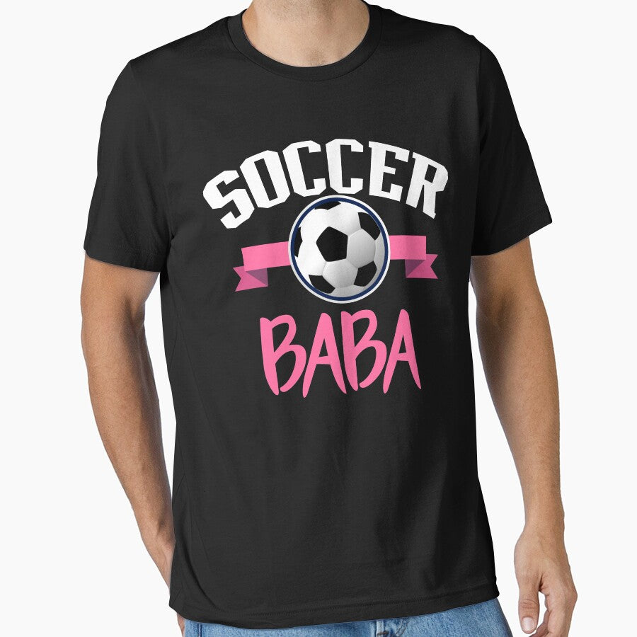 Funny Grandmother Sports Trendy Gift - Soccer Baba by PremiumDesignz