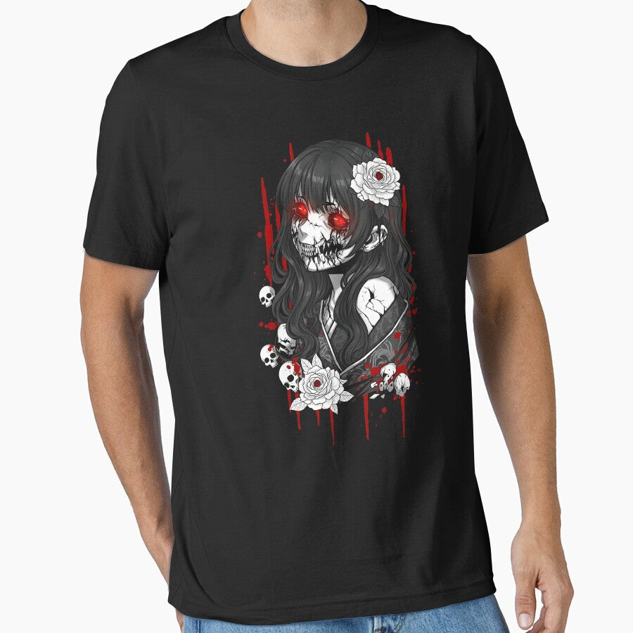Horror Anime Manga | Japan Japanese Creepy Kawaii Goth by PATTERN-ZART T-Shirts, Hoodie, Sweatshirt (Image 1)