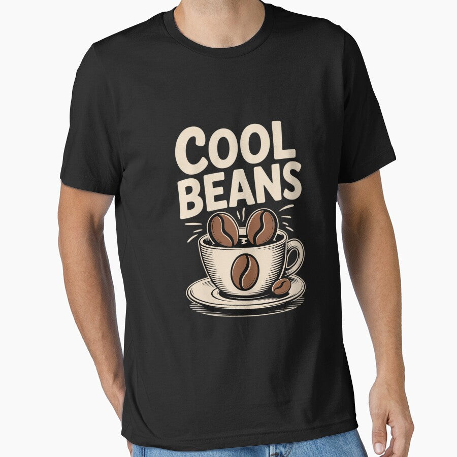 Cool Beans Coffee Caffeine Lover Novelty by joedavila T-Shirts, Hoodie, Sweatshirt | BlankRebels.com (Image 1)