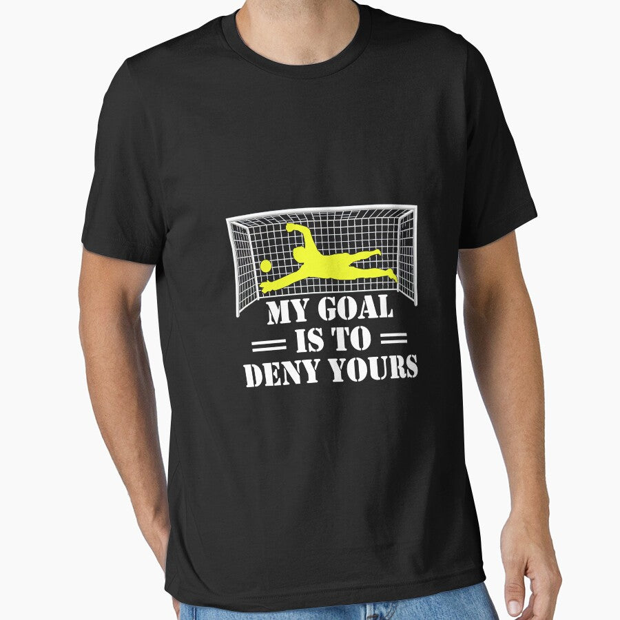 My Goal Is To Deny Yours Cute Soccer Goalie Keeper Funny by nubaca2311