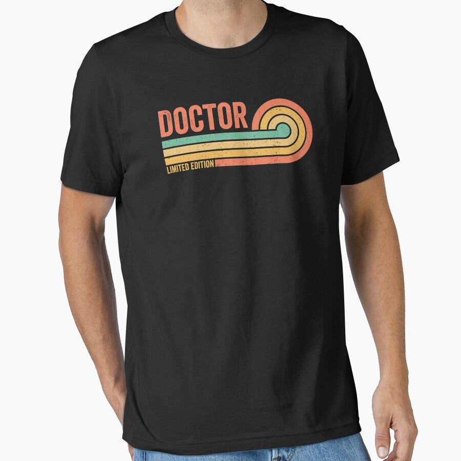 Doctor Limited Edition Retro Doctor by RareBunny T-Shirts, Hoodie, Sweatshirt | BlankRebels.com (Image 1)