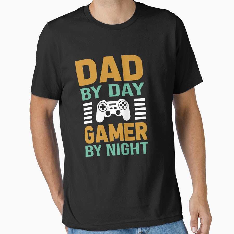 dad by day gamer by night by Fislux T-Shirts, Hoodie, Sweatshirt | BlankRebels.com (Image 1)