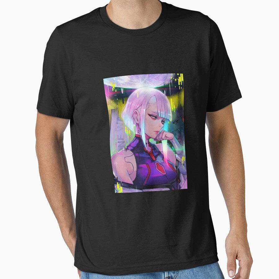 Lucy Cyberpunk by JAYMMINGUEZ T-Shirts, Hoodie, Sweatshirt | BlankRebels.com (Image 1)