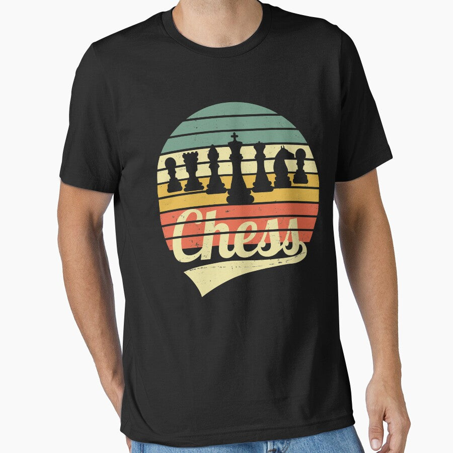 Chess Vintage Retro by withpassion T-Shirts, Hoodie, Sweatshirt | BlankRebels.com (Image 1)